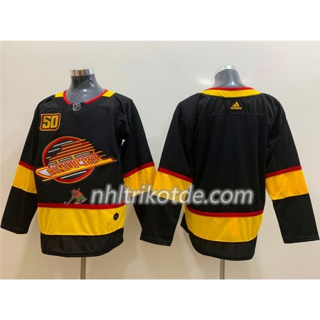 Vancouver Canucks Trikot Blank Flying Skate 50th Anniversary Adidas 2019-2020 Schwarz Authentic - Herren